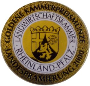 Goldene Kammerpreismünze der Landesprämierung